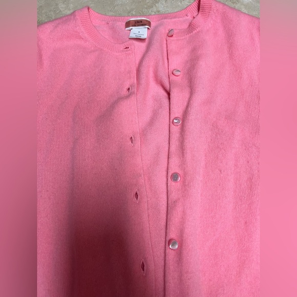 J. Crew Sweaters Jcrew 0 Cashmere Pink S Cardigan Poshmark